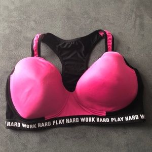 Pink Sports Bra